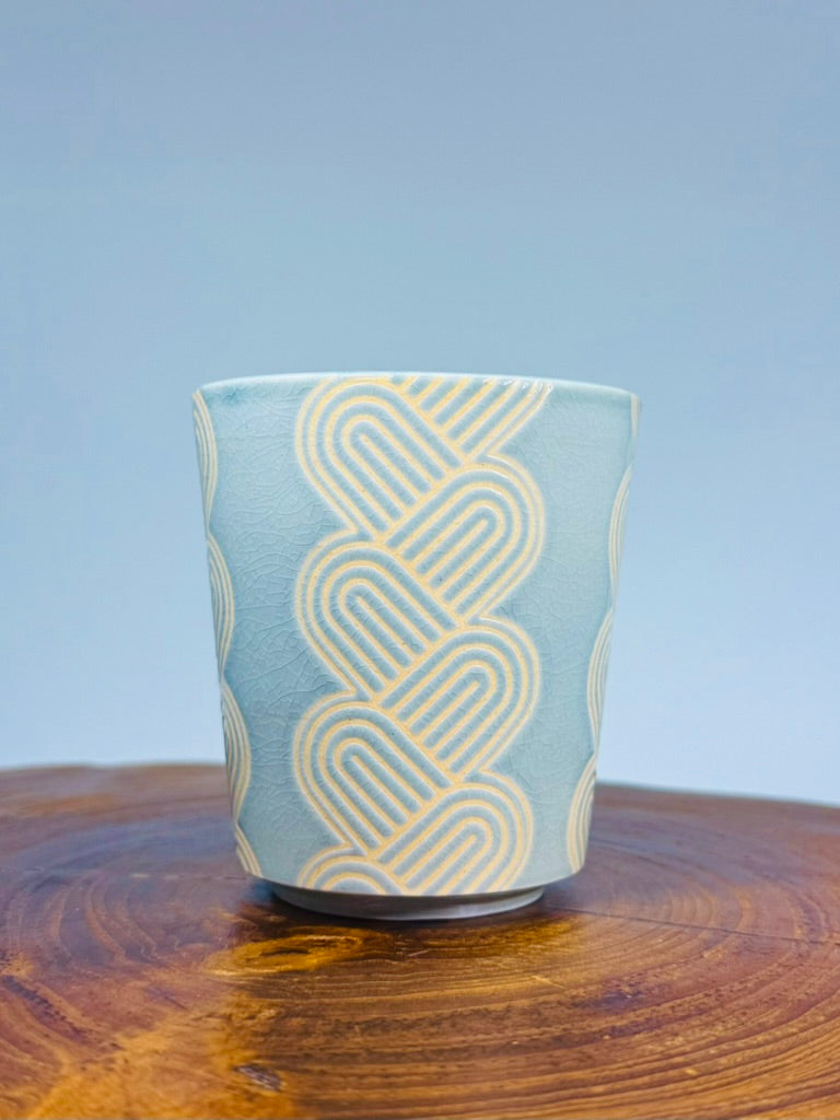 10oz Petal cups- Celedon